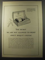 1953 Biscuit Cognac Ad - The secret we are not allowed to print about Biscuit  - £14.77 GBP