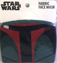 Disney Star Wars “BOBA FETT” Adult Fabric Face Mask-New-Ages  14 &amp; Up-SHIP N 24H - £7.67 GBP