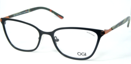 OGI Evolución 4315 1883 Negro/Ladrillo Rojo / Verde Gafas 54-18-140 ( Notas) - $56.92