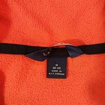 Land's End Men's Orange 1/4 Zip Pullover Performance Long Sleeve Sweatshirt M image 6