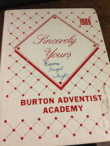 1989 Burton Adventist Academy Arlington Texas Yearbook Grades K-12 headshots HC - $19.79