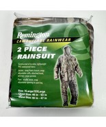 Remington X-Large XX-Large 2 Piece Rainsuit Camouflage Rainware Realtree... - $21.77