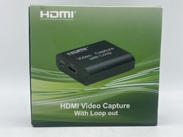 HDMI Video Capture with Loop Out - £15.67 GBP