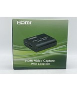 HDMI Video Capture with Loop Out - £15.66 GBP