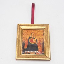 Virgin and Child with Sts. Dominic and Catherine of Alexandria Gold Fram... - $24.74
