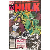 The Incredible Hulk #396 (Aug 1992, Marvel) Punisher VF/NM NEWSSTAND - $19.99
