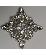 Diamond-Shaped Rhinestone Brooch - €43,40 EUR