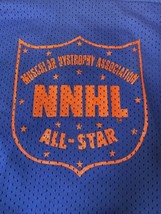 NNHL National Novice Hockey All-Star Jersey XL Muscular Dystrophy Rare V... - £27.24 GBP