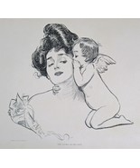 Charles Gibson.1902 Drawing. The Story of His Life. Original Illustration - £10.27 GBP