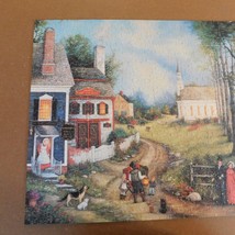 Ceaco Linda Nelson Stocks Jigsaw Puzzle 550 Pcs Uncle Percy's Peep Show Complete - $9.75