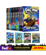 Dog Man Series 1-17 books set Dogman Children&#39;s Collection by Dav Pilkey - $2,429.63 MXN