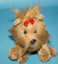 Nat &amp; Jules Yorkie Yorkshire Terrier Dog 6&quot; Plush Bean Bag Toy Stuffed Animal - £11.42 GBP