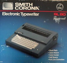 Smith Corona Typewriter SL 80 Model 5A - £147.91 GBP