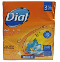 Dial Marula Oil Gentle Cleansing Skin Care 4 Oz Bar 3 Pack - £15.65 GBP