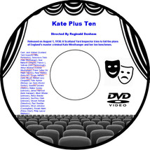 Kate Plus Ten aka Queen of Time 1938 DVD Film British Crime Comedy Adventure - £3.98 GBP