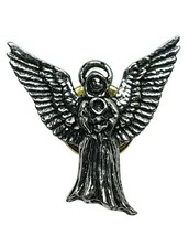 Ange Gardien Pin Badge Broche Archange Amour Revers Protection Étain... - £6.08 GBP