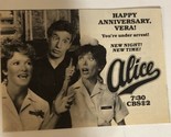 Alice Vintage Tv Guide Print Ad Linda Lavin Beth Howland TPA23 - $5.93