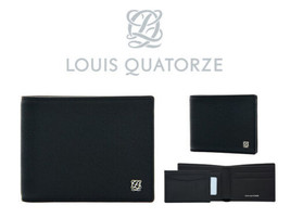 [Louis Quatorze] Men&#39;s Ring Wallet SM2SD01BL Men&#39;s Wallet Black - £87.34 GBP