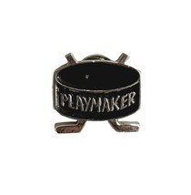 Play Maker Vintage Hockey Pin Puck Enamel Filled Sports Collectibles PINS1 - £15.80 GBP