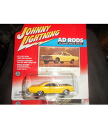 2002 Johnny Lightning Ad Rods &quot;1968 Dodge Charger&quot; Mint Car On Sealed Card - £3.19 GBP