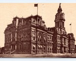 Franklin County Courthouse Building Columbus Ohio OH UNP DB Postcard O1 - $3.91