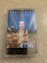 YANNI Cassette Tape LIVE AT THE ACROPOLIS 1994 Electronic New Age Rare - $6.14