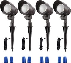 Low Voltage LED Spotlight Landscape Lights, 12V AC/DC Garden Lights Outd... - $102.40