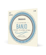 DAddario EJ60 09-20 Light 5-String Nickel Banjo Strings - £12.76 GBP