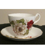 Royal Ascot Bone China Roses Tea Cup and Saucer - €14,44 EUR
