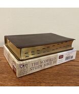 NKJV Scofield Study Bible III - Burgundy Genuine Leather - Thumb Indexed - €69,47 EUR