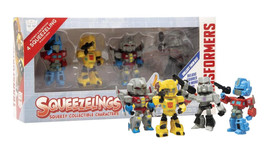 Transformers Squeezelings Squeezy Collectible Characters 4 Pack New in Box - £11.06 GBP