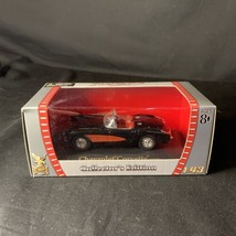 1957 Chevrolet Corvette Black/Red 1:43 Scale Road Signiture Series New I... - $9.74