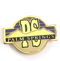 VTG Palm Springs Desert Resort City California Enamel Pin Souvenir Mountain - $12.99