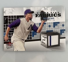 2006 Fleer Ultra Fine Fabrics Troy Glaus #FM-TG Baseball Card - $10.00