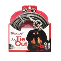 Boss Pet XXL Dog Twin Swivel Vinyl Coated Tie Outs 40 ft - $105.99