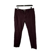 Goodfellow Hennepin Skinny Chino Pants Men&#39;s 33x30 Deep Burgundy - $10.44