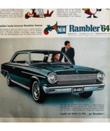 1964 Rambler American 440-H Advertisement Automobilia Classic Car DWJJ17 - $41.13 CAD