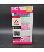 New NWT Reebok Set of 5 Girls Large 12-14 Boyshort Underwear - $11.87