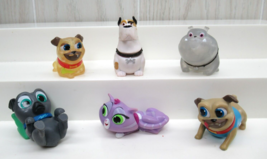 Disney Junior Puppy Dog Pals Hissy Rufus Figures Bingo Rolly 6 lot 2 tra... - £16.30 GBP