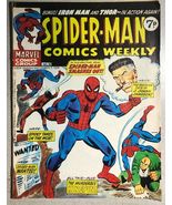 SPIDER-MAN COMICS WEEKLY #82 (1974) Marvel UK Iron Man Thor Kingpin VG+ - $27.64 CAD