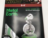 Fascinations Metal Earth Star Wars D-O 3D Model Kit MMS419 - £8.53 GBP