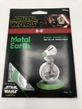 Fascinations Metal Earth Star Wars D-O 3D Model Kit MMS419 - £8.66 GBP