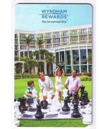 Hotel Key Card Wyndham Rewards You&#39;ve Earned This Hotel Chess Board - $2.96