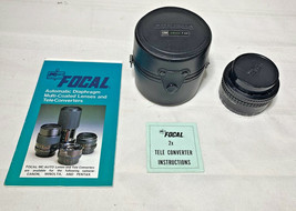 Focal MC 2X Converter Lens 20--6-77 - $9.78