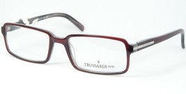 Trussardi Te 10732 G29 Burgundy /OTHER Eyeglasses Glasses 53-18-135mm (Notes) - £66.26 GBP