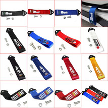 JDM Styling Racing Car Hook Towing Tow Strap For Honda Toyota Nissan illest Rall - £12.78 GBP+