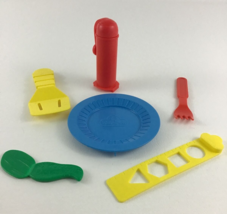 Play-Doh Tools Utensils Spatula Fork Plate Dragon Tales Cutter Vintage 1995 - £11.57 GBP
