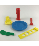 Play-Doh Tools Utensils Spatula Fork Plate Dragon Tales Cutter Vintage 1995 - £11.26 GBP