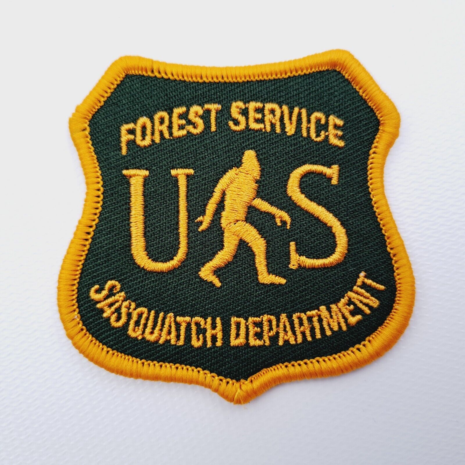Big Foot Sasquatch Forest Serv Embroidered Patch for Caps Jackets Funny ... - $4.95