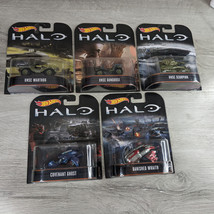 Hot Wheels Retro Entertainment - HALO Complete Set of 5 - New on Good Cards - £55.78 GBP